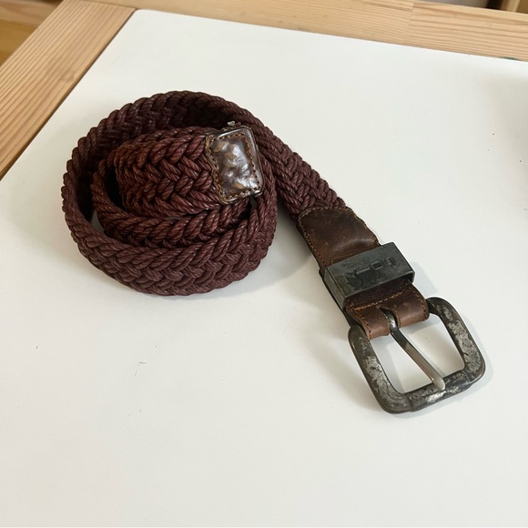 Vintage Braided Leather Belt - Picture 4 of 7